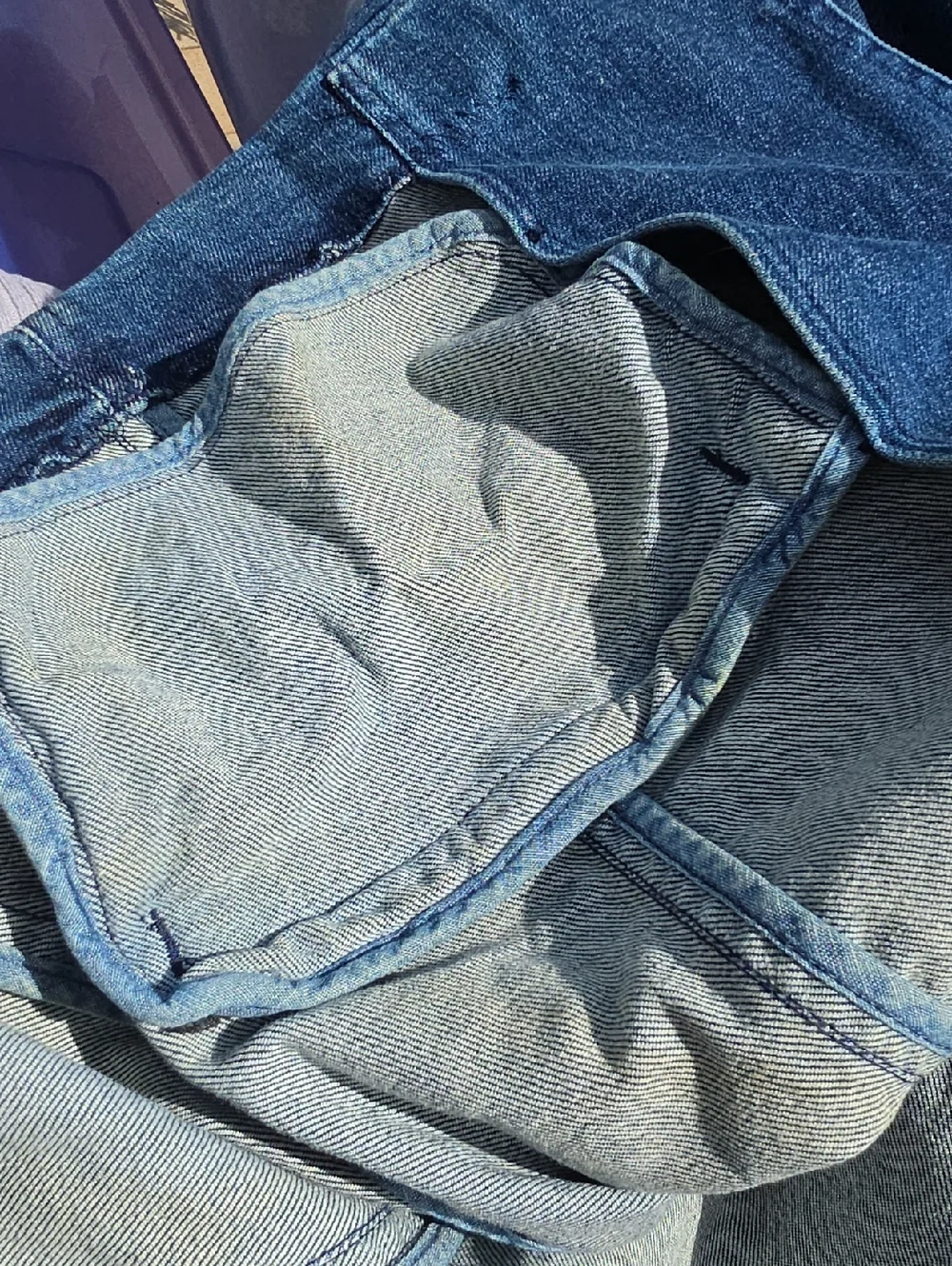 Lauren Ralph Lauren Dark Blue Denim Military-Style Jacket Womens Size 16 - Picture 9 of 9